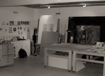 Malcolm Moran's Connecticut Studio
